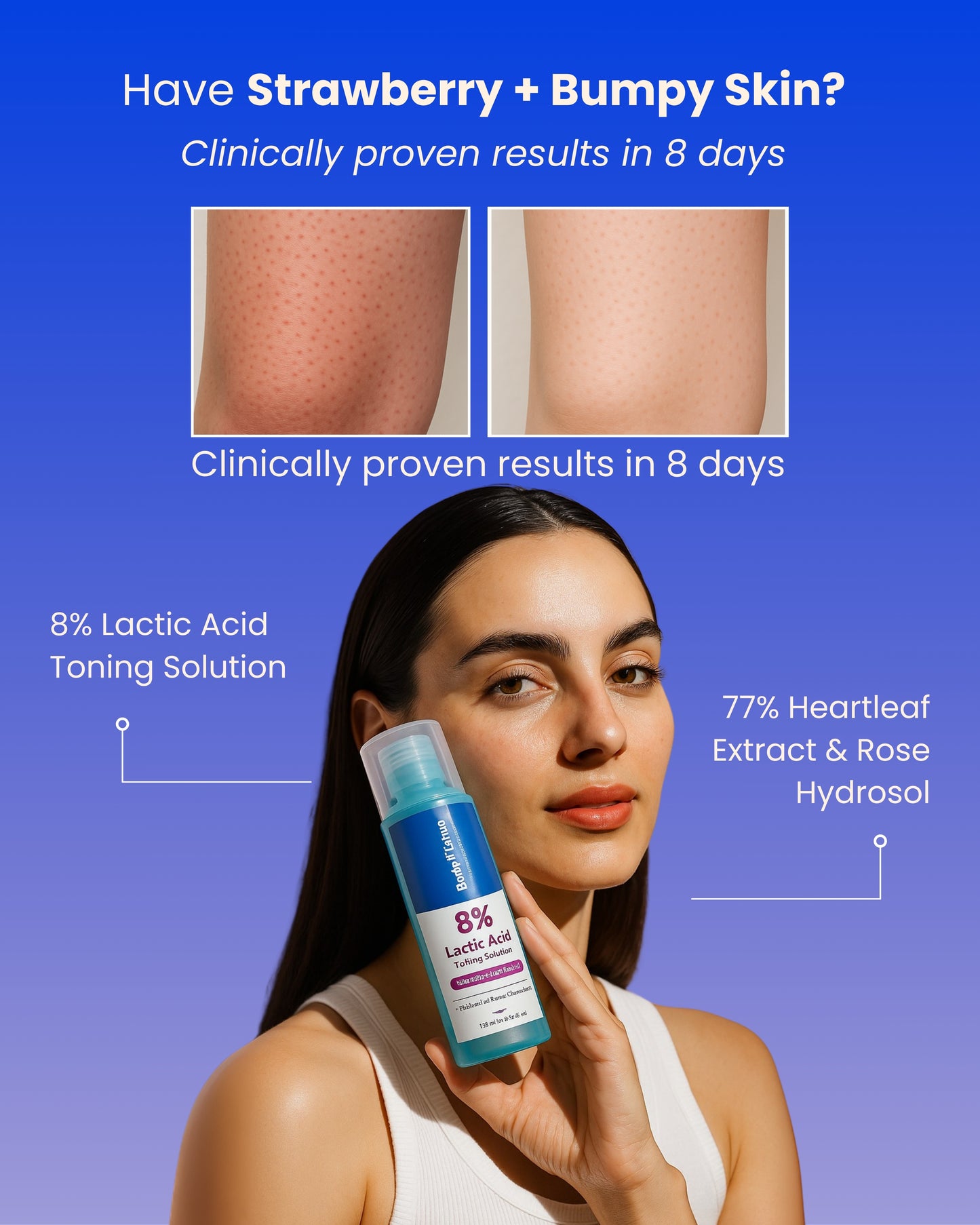 Lactic Acid 8% Toning Solution